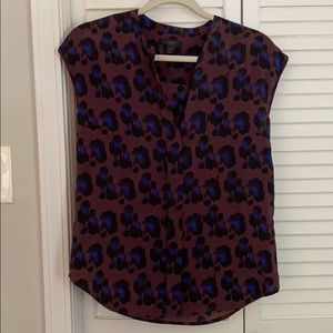 Leopard J.Crew Blouse